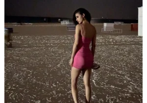 Mouni Roy shows off her sexy moves on the beach